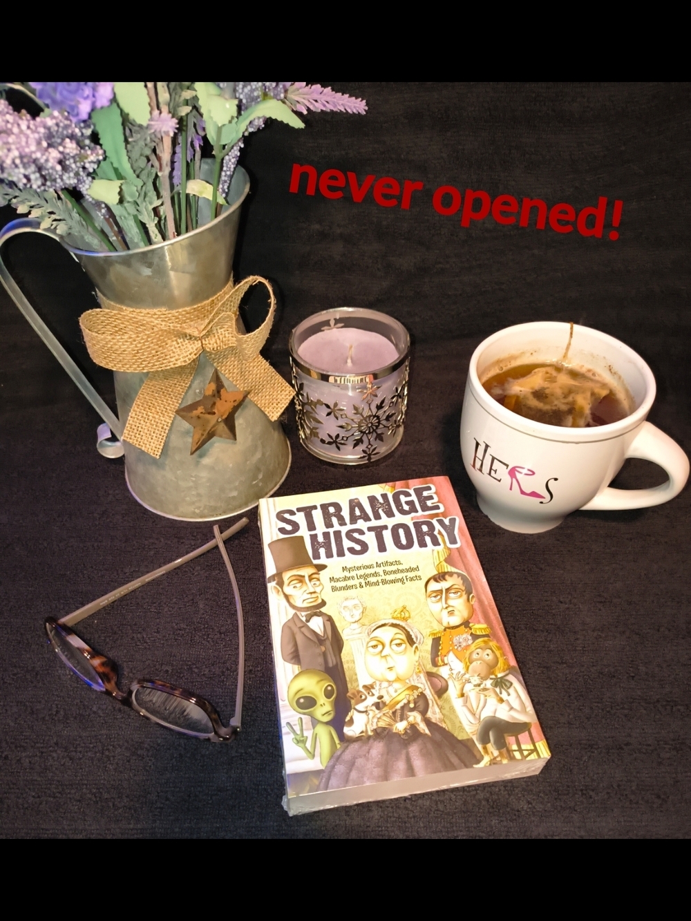 📚 Strange History Book — Illustrated Paperback, Colorful Cover NEW